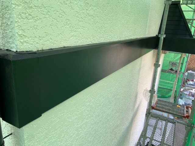 桐生市菱町 屋根外壁塗装 幕板 完了 ミヤケン