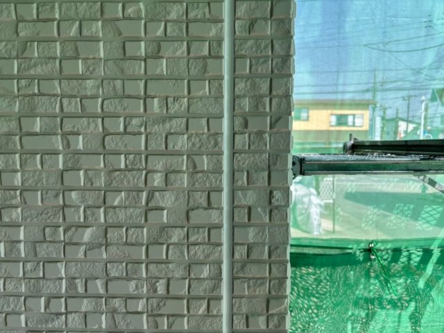 前橋市上小出町 屋根外壁塗装 コーキング 完了 ミヤケン