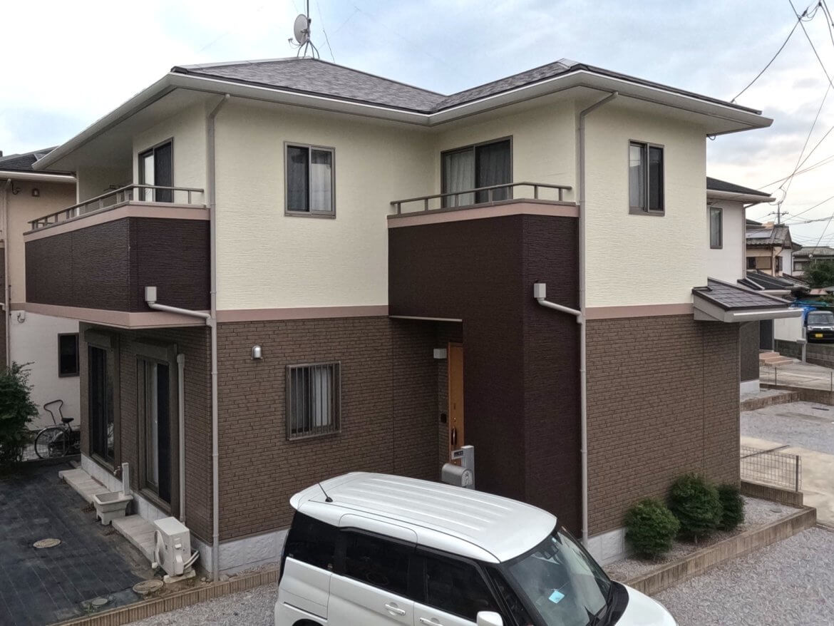 前橋市青柳町 屋根外壁塗装 アフター1 ミヤケン