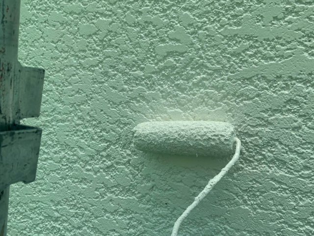 桐生市菱町 屋根外壁塗装 外壁 上塗り2 ミヤケン