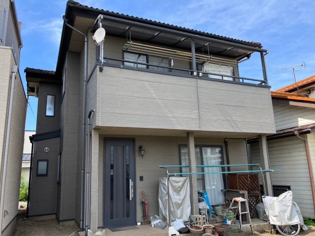 前橋市岩神町 屋根外壁塗装 ビフォー1 ミヤケン