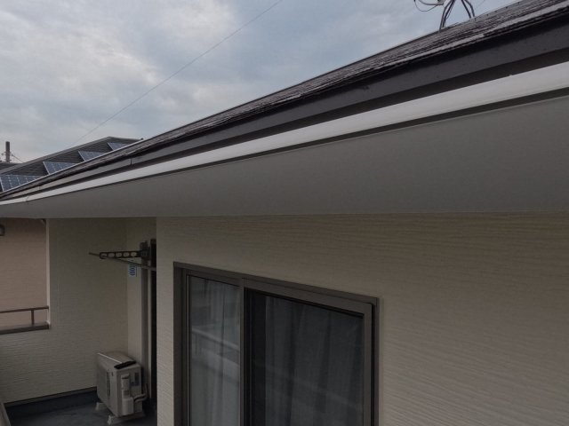 前橋市青柳町 屋根外壁塗装 雨樋 完了 ミヤケン