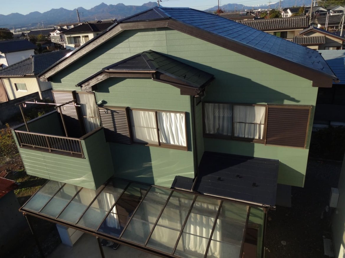 高崎市 屋根外壁塗装 アフター ミヤケン