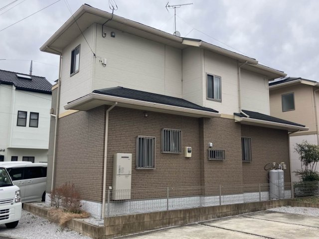 前橋市青柳町 屋根外壁塗装 ビフォー1 ミヤケン