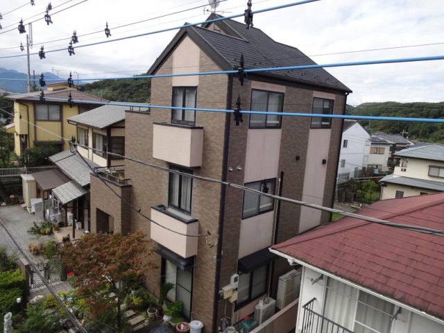 高崎市山名町 屋根外壁 外壁 ビフォー2 ミヤケン