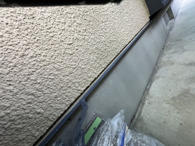 藤岡市立石 外壁塗装 水切り 色あせ ミヤケン