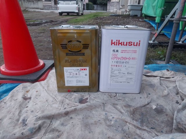 前橋市岩神町 屋根外壁塗装 材料 付帯部 ミヤケン