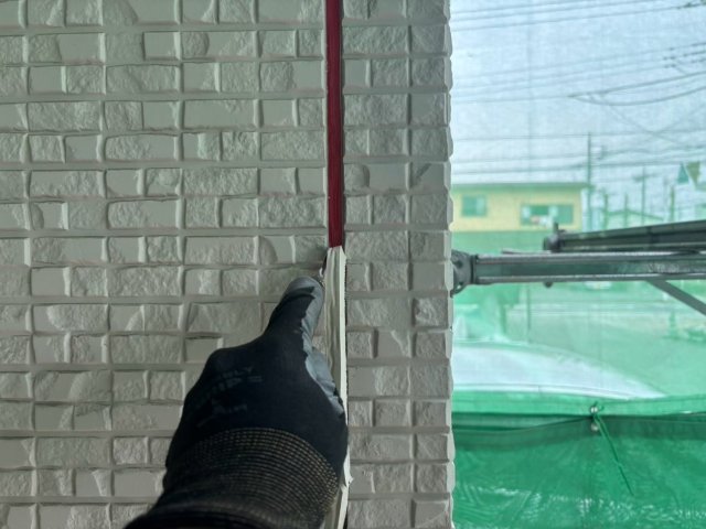 前橋市上小出町 屋根外壁塗装 コーキング 撤去 ミヤケン