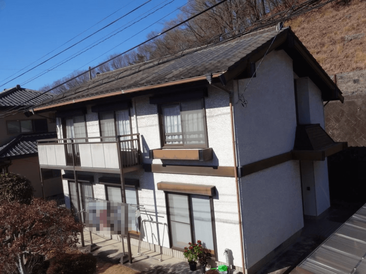 桐生市菱町 屋根外壁塗装 ビフォー ミヤケン