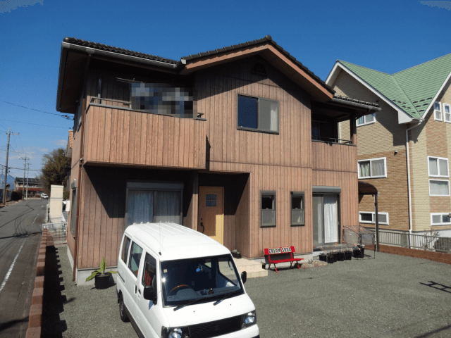 伊勢崎市 外壁塗装 ビフォー ミヤケン