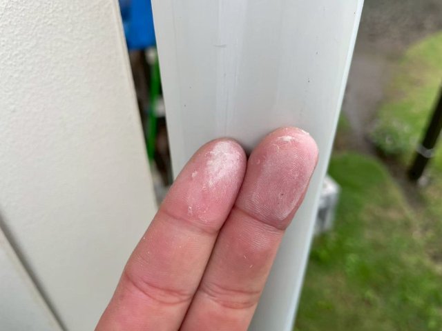 桐生市新里町 外壁塗装 雨樋 チョーキング ミヤケン