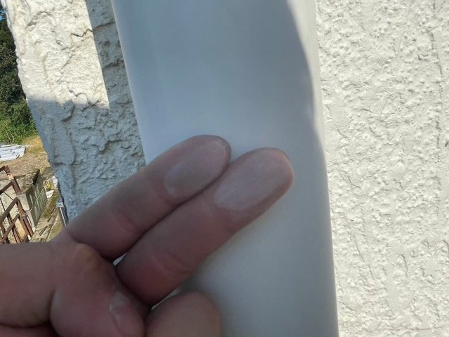 館林市花山町 外壁塗装 雨樋 チョーキング ミヤケン