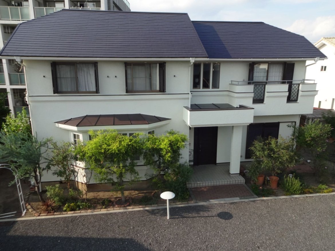 高崎市上中居町 屋根外壁塗装 アフター ミヤケン