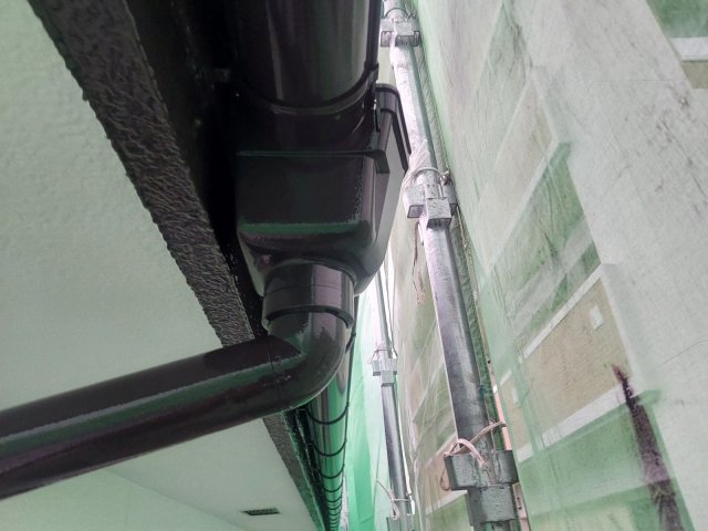 前橋市表町 外壁塗装工事 雨樋 完了 ミヤケン