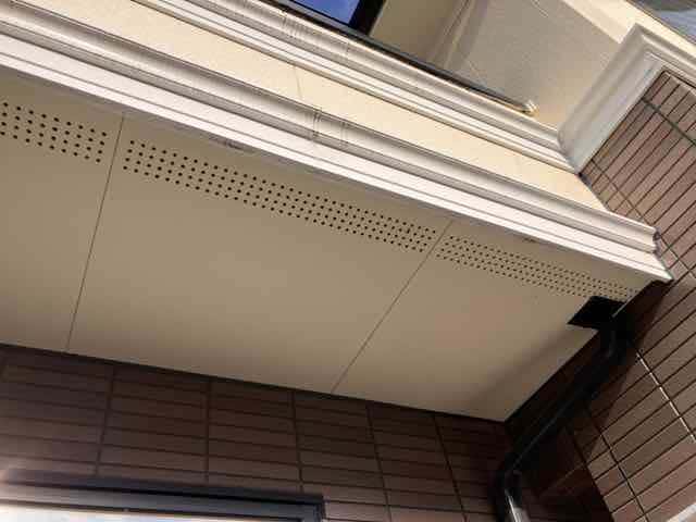 前橋市龍蔵寺町 10年点検 軒天 ミヤケン