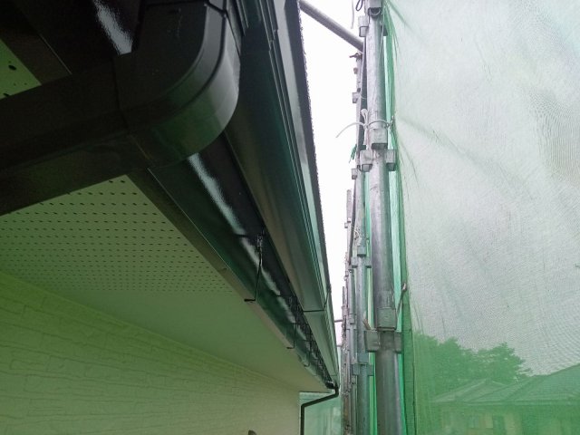 太田市新田木崎町 外壁塗装 雨樋 完了 ミヤケン