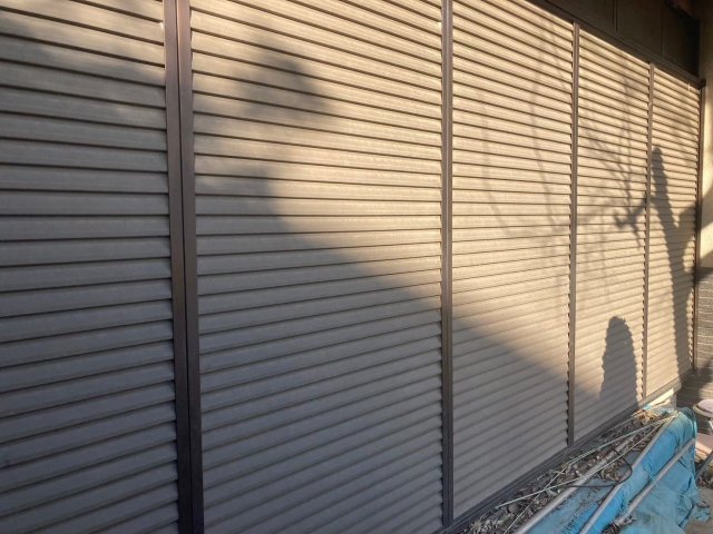 邑楽郡板倉町 外壁塗装 雨戸 色あせ ミヤケン