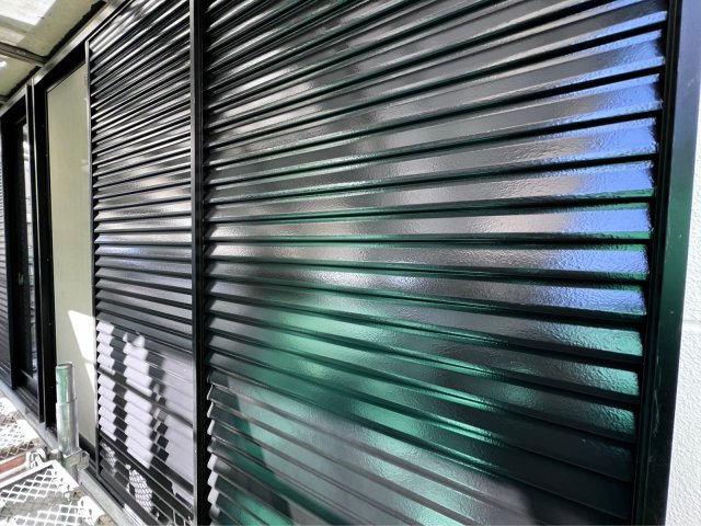 太田市西新町 屋根外壁塗装 戸袋 完了 ミヤケン