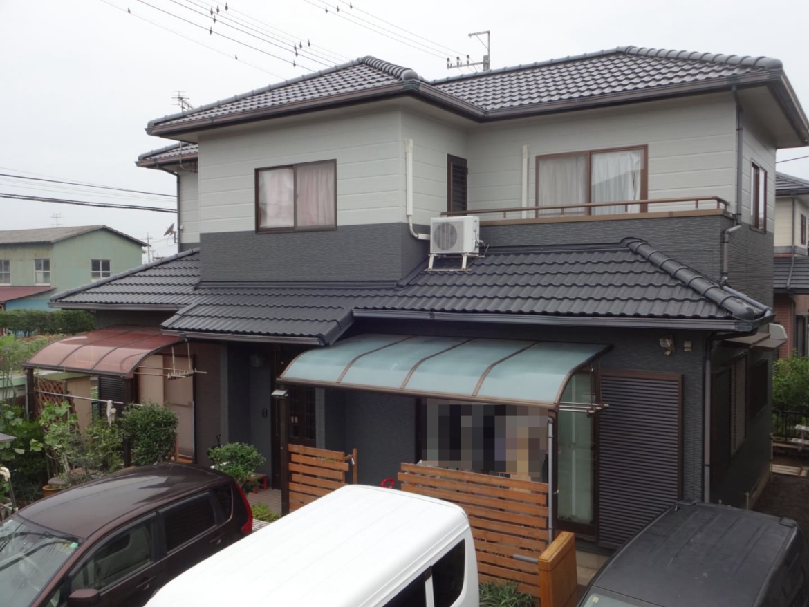 佐波郡玉村町 屋根外壁塗装 アフター ミヤケン