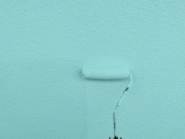 足利市 屋根外壁塗装 外壁 上塗り2 ミヤケン