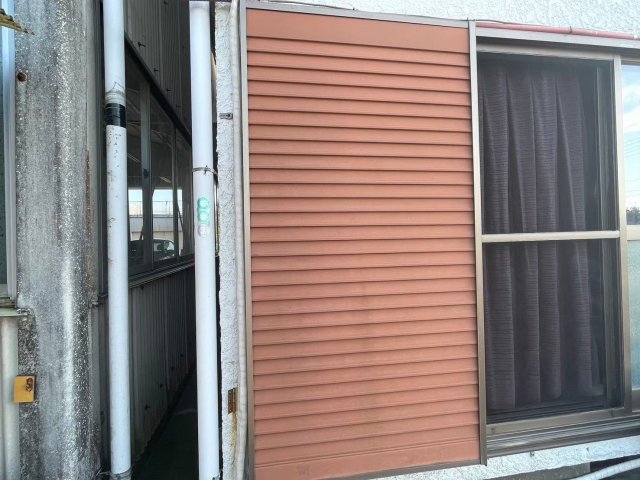 館林市花山町 外壁塗装 戸袋 色あせ ミヤケン