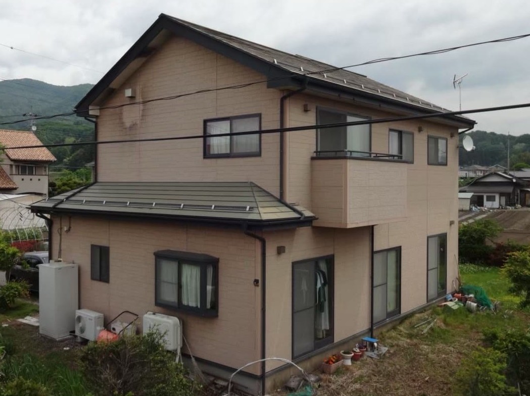 沼田市 屋根外壁塗装 ビフォー2 ミヤケン