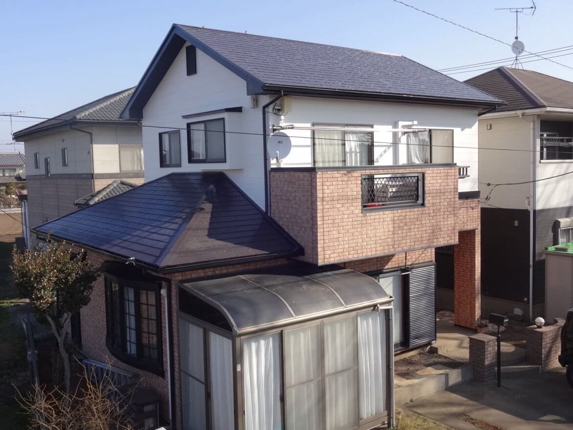 太田市米沢町 屋根外壁塗装 アフター ミヤケン