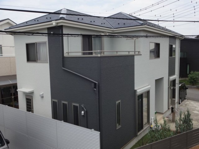 伊勢崎市宮子町 屋根外壁塗装 アフター1 ミヤケン