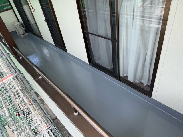 前橋市富士見町 外壁塗装 ベランダ防水 ミヤケン