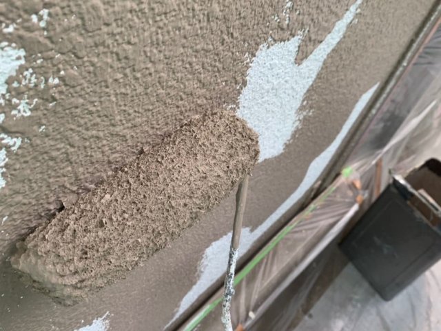 太田市内ケ島町 屋根外壁塗装 上塗り1 ミヤケン