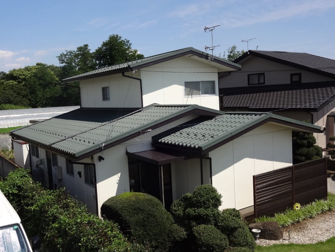 桐生市新里町 外壁塗装 アフター ミヤケン