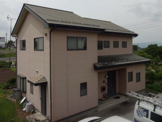 沼田市 屋根外壁塗装 ビフォー ミヤケン