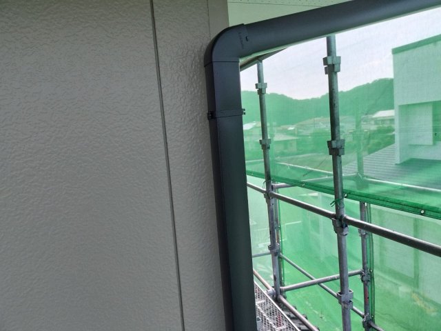 みどり市笠懸町 外壁塗装 雨樋 完了 ミヤケン