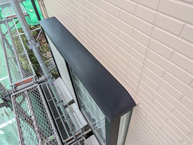 高崎市棟高町 屋根外壁塗装 出窓屋根 完了 ミヤケン
