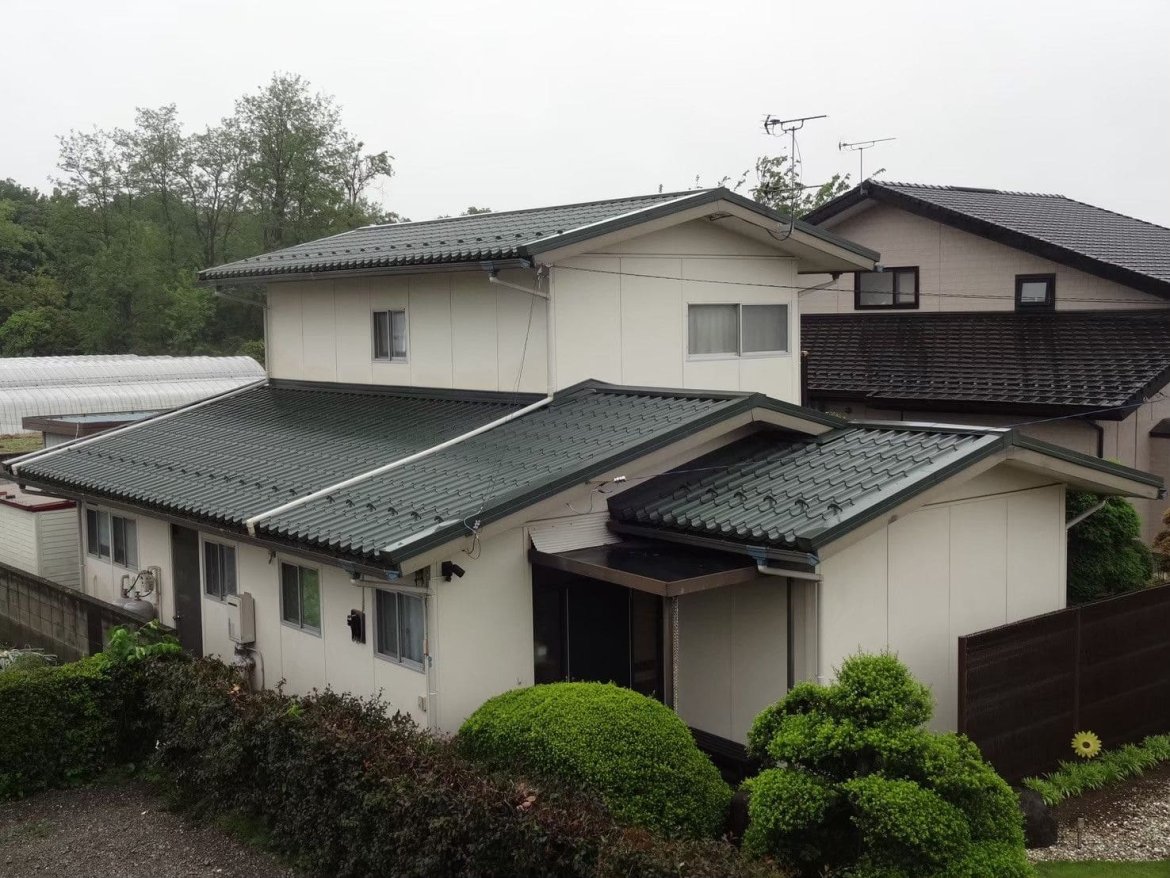 桐生市新里町 外壁塗装 ビフォー ミヤケン