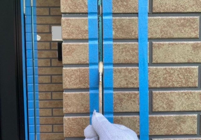 高崎市棟高町 屋根外壁塗装 コーキング プライマー ミヤケン