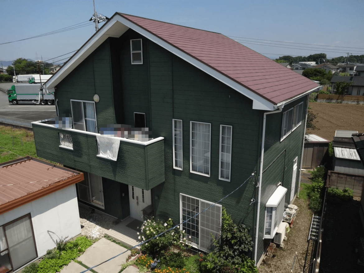 邑楽町邑楽郡 屋根外壁塗装 ビフォー ミヤケン