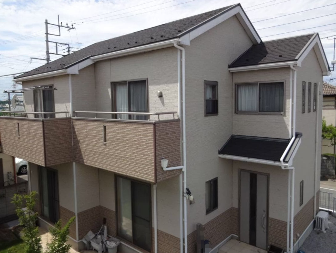 太田市由良町 屋根外壁塗装 ビフォー1 ミヤケン