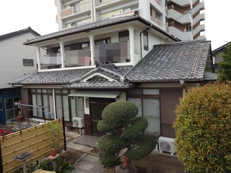 前橋市表町 外壁塗装工事 ビフォーミヤケン