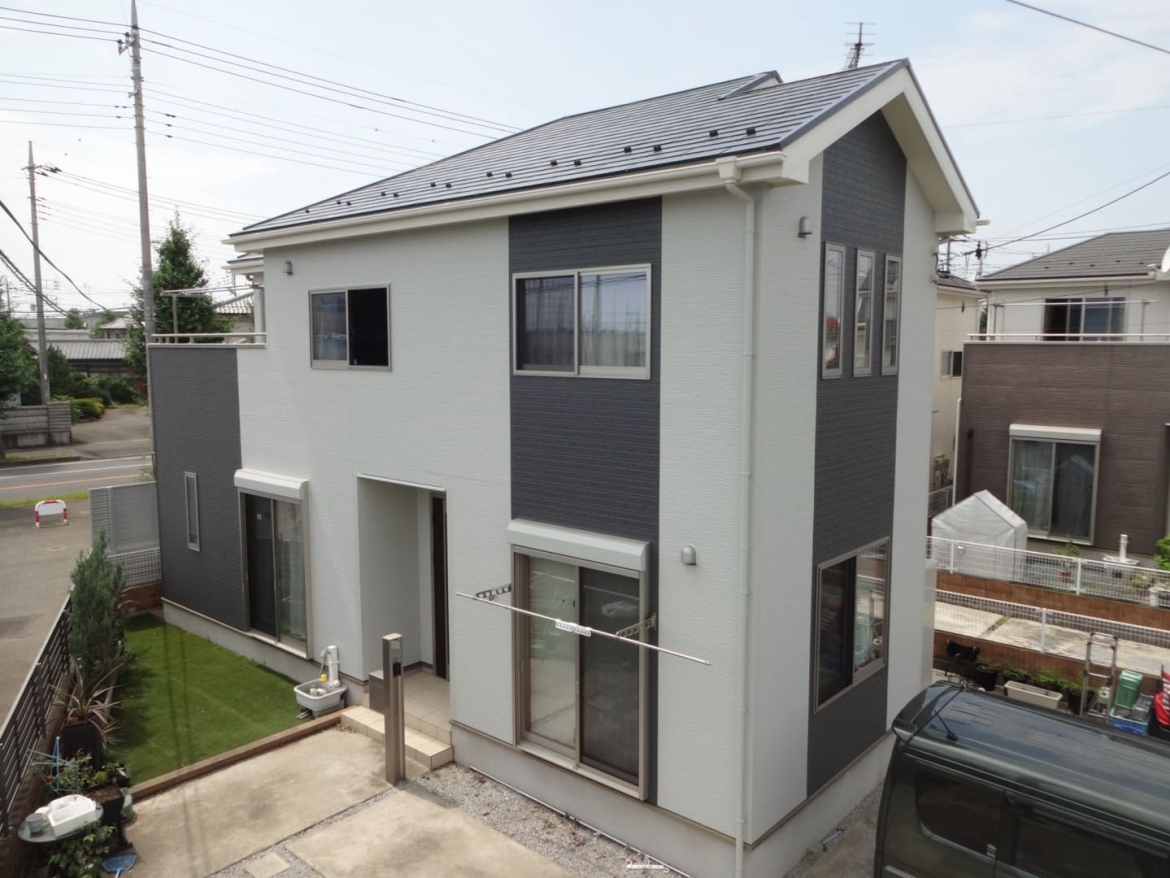 伊勢崎市宮子町 屋根外壁塗装 アフター2 ミヤケン