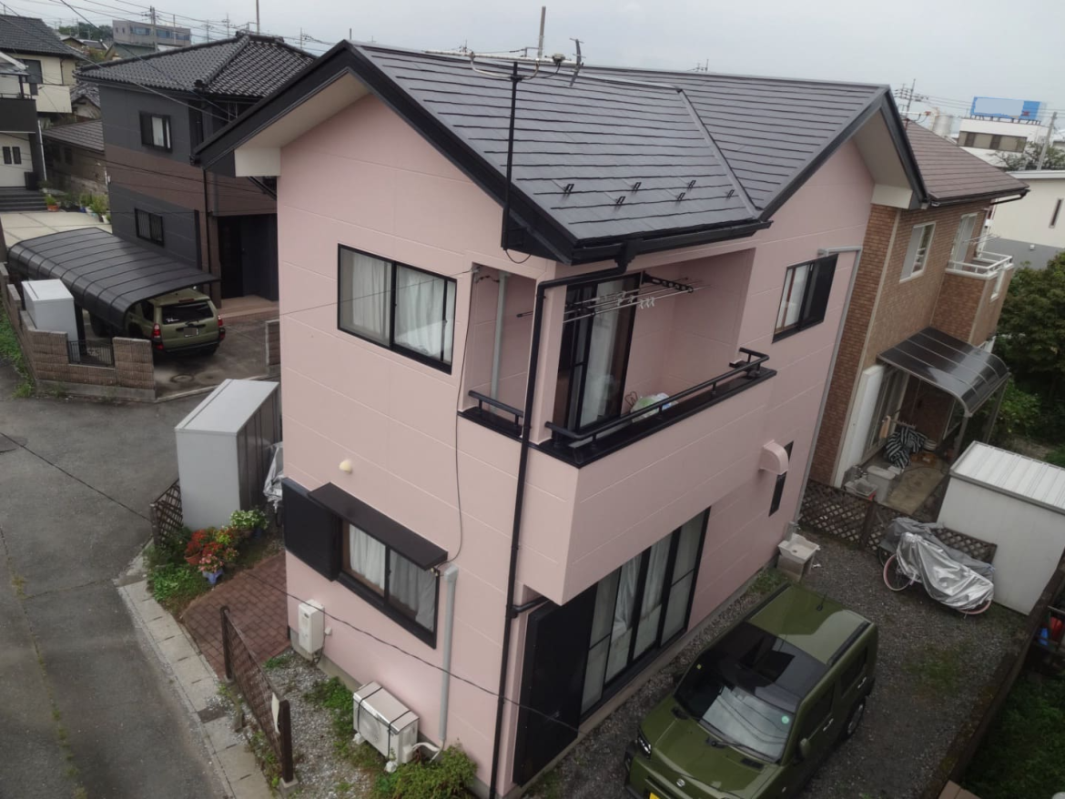 高崎市大八木町 屋根外壁塗装 アフター ミヤケン