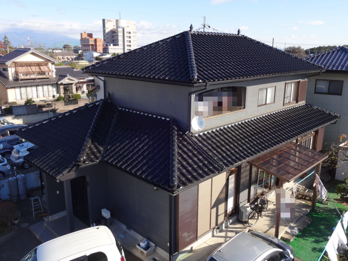 高崎市下大類町 外壁塗装 アフター ミヤケン