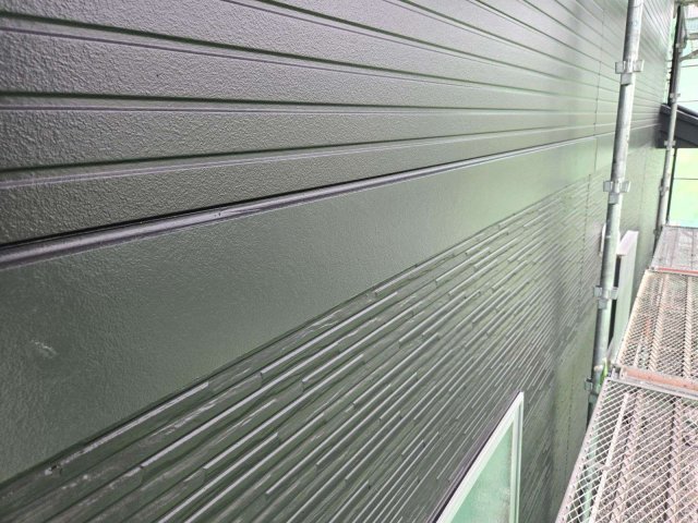 渋川市金井 外壁塗装 幕板 完了 ミヤケン