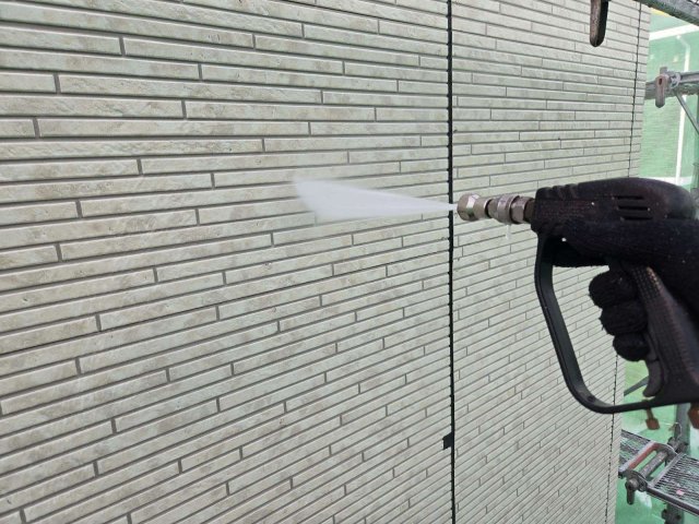 渋川市金井 外壁塗装 高圧洗浄 ミヤケン