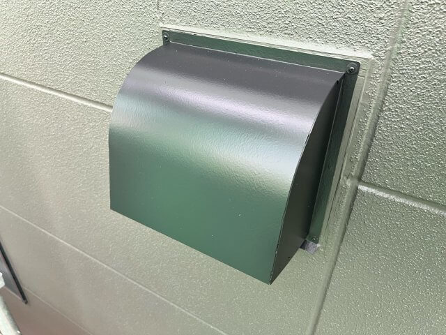 前橋市富士見町 外壁塗装 換気フード 完了 ミヤケン