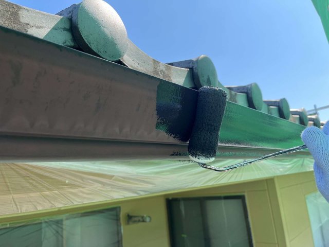 前橋市五代町 外壁塗装 雨樋 完了 ミヤケン
