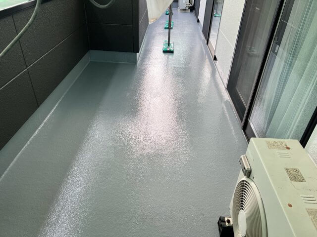 前橋市富士見町 外壁塗装 ベランダ防水 FRP防水 完了 ミヤケン