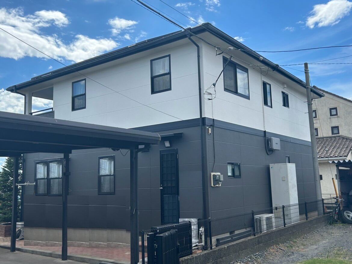 前橋市富士見町 外壁塗装 アフター ミヤケン