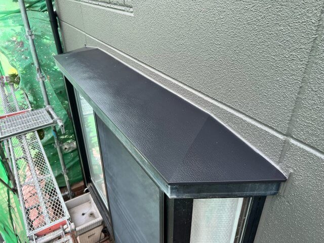 前橋市富士見町 外壁塗装 出窓屋根 完了 ミヤケン