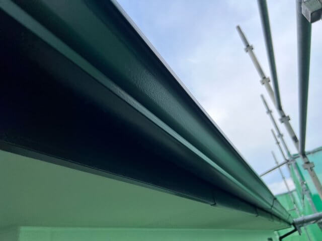 前橋市富士見町 外壁塗装 雨樋 完了 ミヤケン
